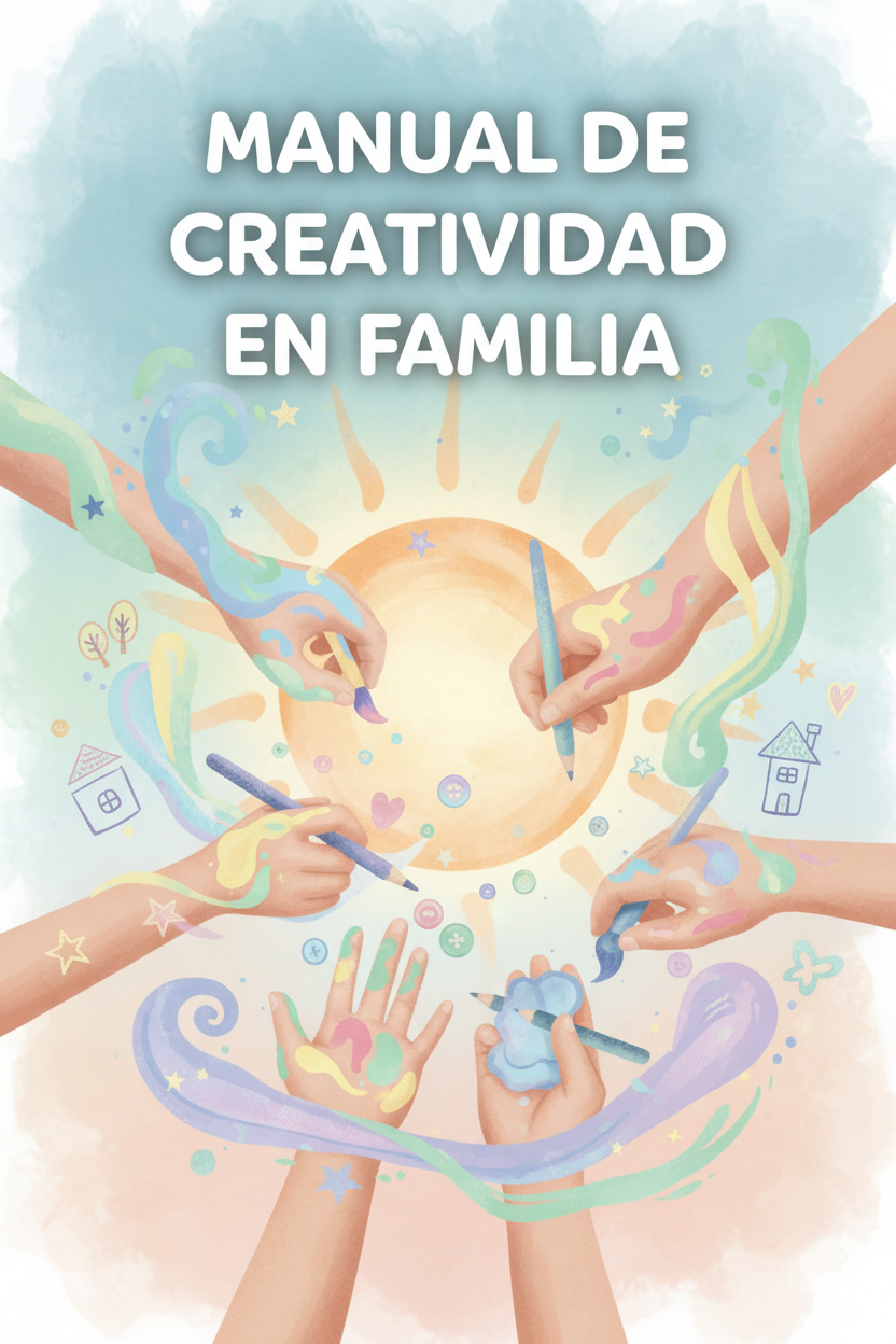 Portada Manual de Creatividad en Familia